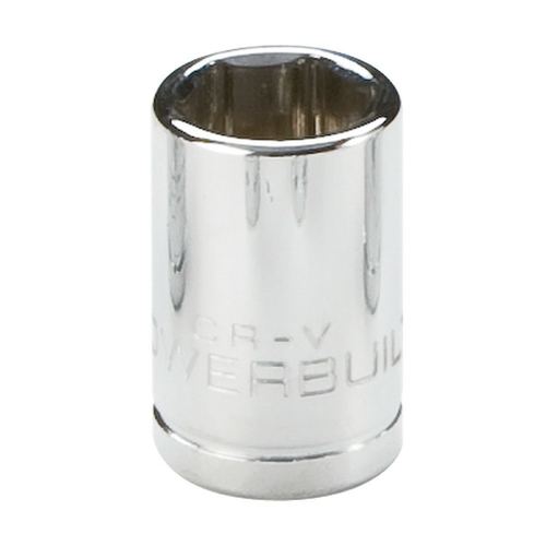 Powerbuilt 1/4in Drive 6 Pt. Metric Socket 11mm - 648288