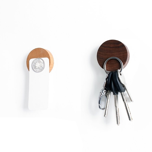 Wooden Magnet Key Holder