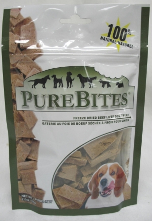 Pure Treats Inc. - Purebites Beef Liver- Beef Liver 2 Ounce - 1PB-57BL