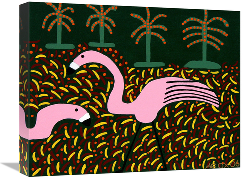 Global Gallery GCS-479198-1620-142 16 x 20 in. Flamingo Royale II Art 