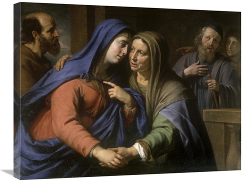 Global Gallery GCS-281954-30-142 30 in. The Visitation Art Print - Phi