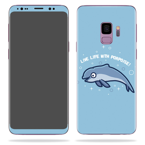 MightySkins SAGS9-Porpoise Skin for Samsung Galaxy S9 - Porpoise
