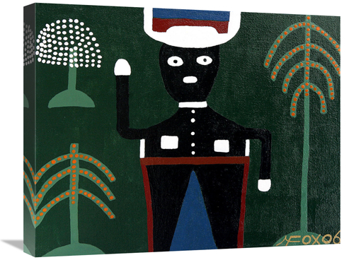 Global Gallery GCS-479463-2024-142 20 x 24 in. Police Man Art Print - 