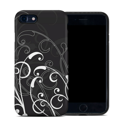 DecalGirl AIP7HC-BWFLEUR Apple iPhone 7 Hybrid Case - Black & White Fl