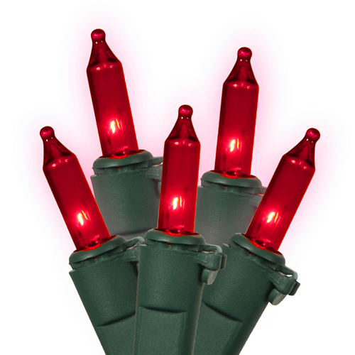 Northlight Seasonal 30838948 Red Commercial Grade Mini Christmas Light