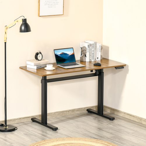 Vinsetto Electric Height Adjustable Standing Desk Sit Stand Desk with