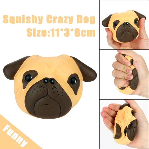 New Exquisite Fun Crazy Dog Scented Squishy
