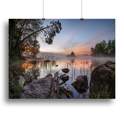 Peaceful Morning Canvas Print or Poster