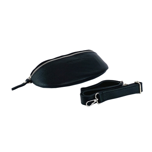 RB1015A | Marsupio con tracolla removibile in Vera Pelle Made in