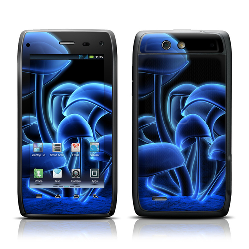 DecalGirl MDR4-FLUOR-BLU Motorola Droid 4 Skin - Fluorescence Blue