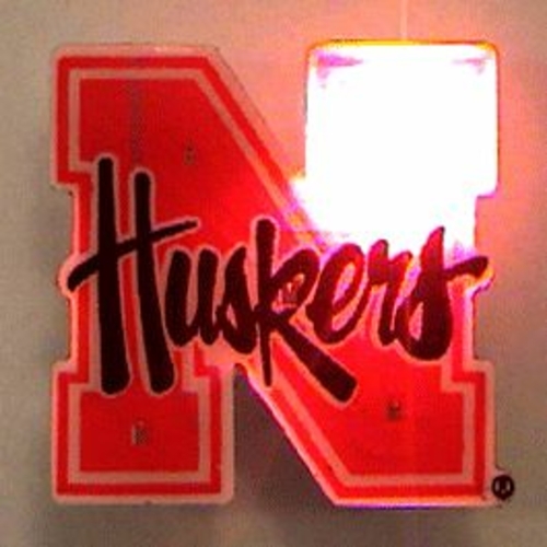 Blinkee 2465000 Nebraska University Officially Licensed Flashing Lapel