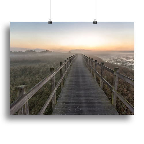 Morning Walk Canvas Print or Poster