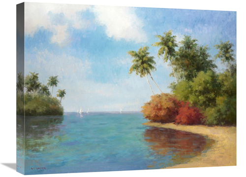 Global Gallery GCS-131226-1824-142 18 x 24 in. Coco De La Playa Art Pr