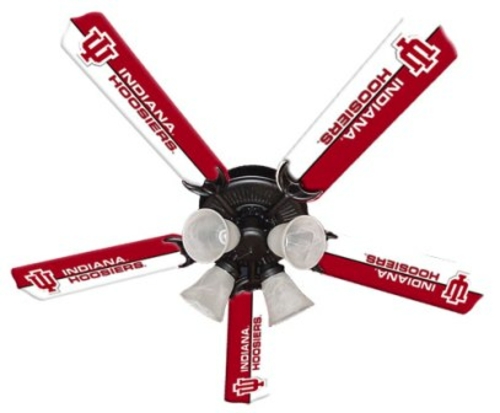 Ceiling Fan Designers 7995-IND New NCAA INDIANA HOOSIERS 52 in. Ceilin