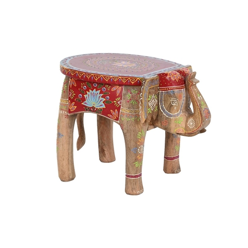 Side table DKD Home Decor Elephant Multicolour Wood Mango wood 48 x