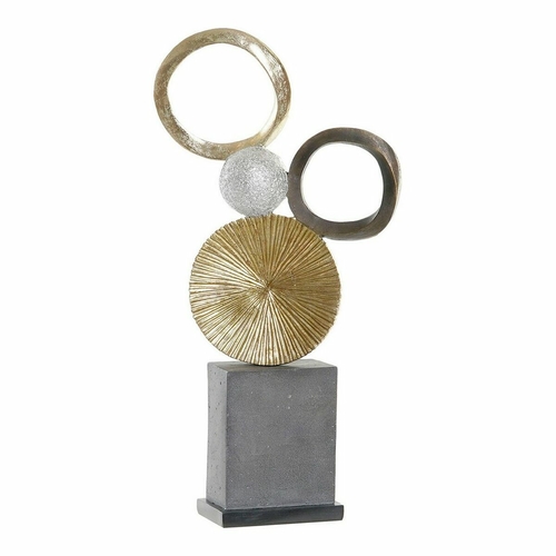 Decorative Figure DKD Home Decor Resin Abstract (25 x 15 x 56 cm)