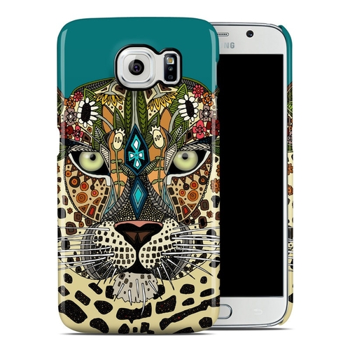 DecalGirl SGS6CC-LEOQUEEN Samsung Galaxy S6 Clip Case - Leopard Queen