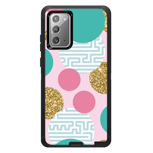 MightySkins OTDSAGNO20-Golden Bubbles Skin for Otterbox Defender & Sam