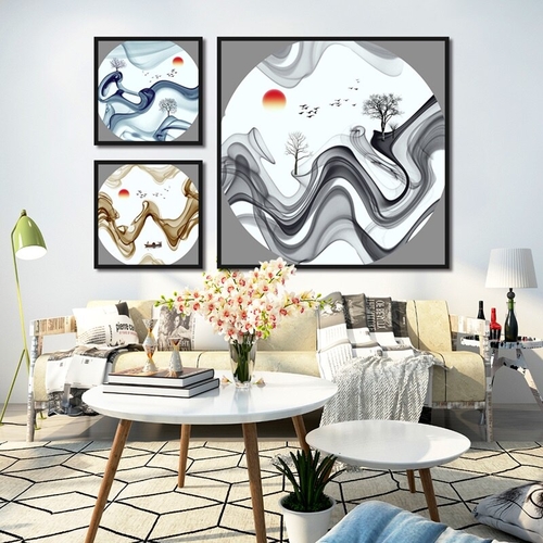 Modern Abstract Landscape Painting Canvas Painting