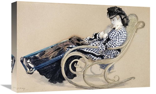 Global Gallery GCS-267404-22-142 22 in. Study for the Last Evening Art