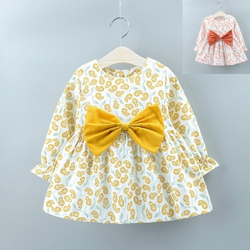 Children clothes Baby Girls Cartoon dresses