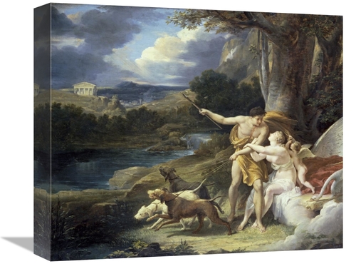 Global Gallery GCS-282707-16-142 16 in. Venus & Adonis Art Print - Ale