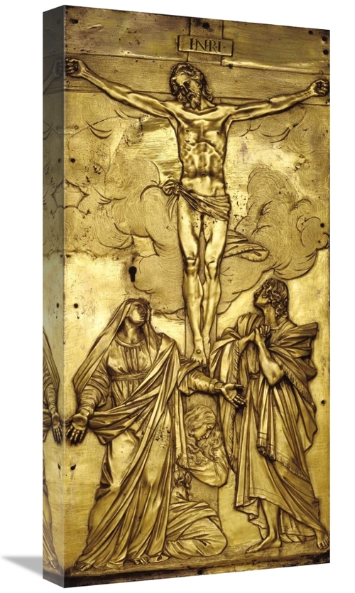 Global Gallery GCS-456804-1224-142 12 x 24 in. Tabernacle Door with th