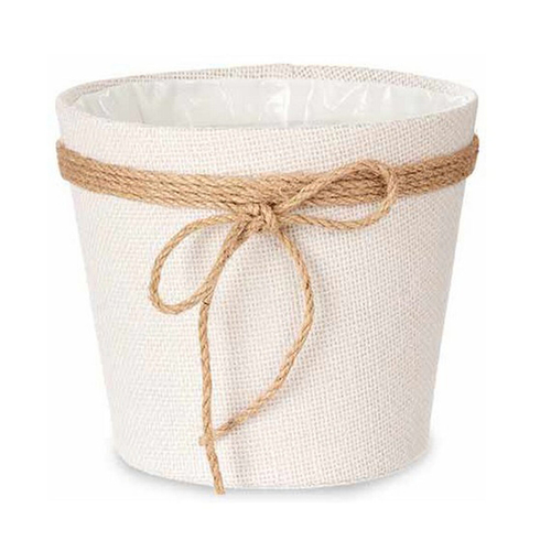 Planter Lasso White Plastic