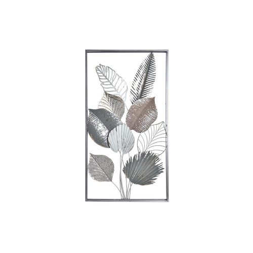 Wall Decoration DKD Home Decor Green Beige Multicolour Golden Leaf of