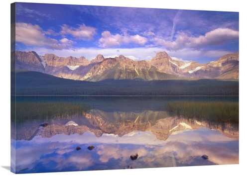 Global Gallery GCS-396981-3040-142 30 x 40 in. Mount Chephren Reflecte