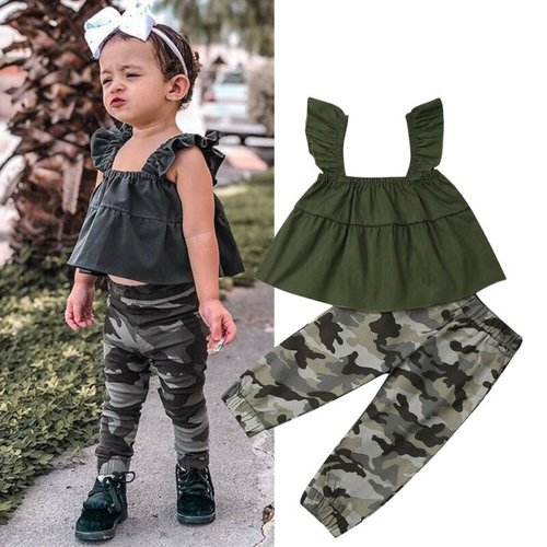 Pudcoco Autumn Toddler kids Baby Girls Infant