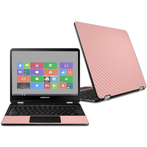 MightySkins CF-SACHBOPR-Solid Blush Carbon Fiber Skin for Samsung Chro