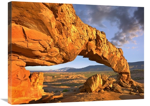 Global Gallery GCS-396218-2432-142 24 x 32 in. Sunset Arch, Escala