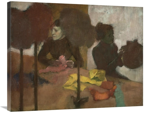 Global Gallery GCS-456200-2835-142 28 x 35 in. The Milliners Art Print