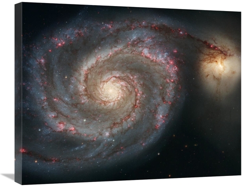 Global Gallery GCS-450042-2228-142 22 x 28 in. M51 - The Whirlpool Gal