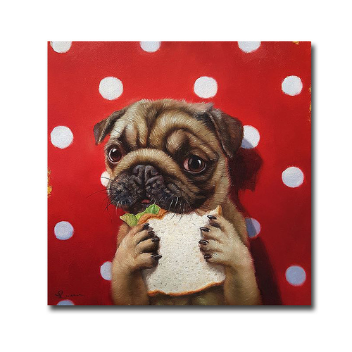 Artistic Home Gallery 303047564IG Pugalicious by Lucia Heffernan Premi