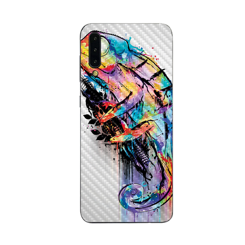 MightySkins CF-SAGA50-Rainbow Chameleon Carbon Fiber Skin for Samsung 