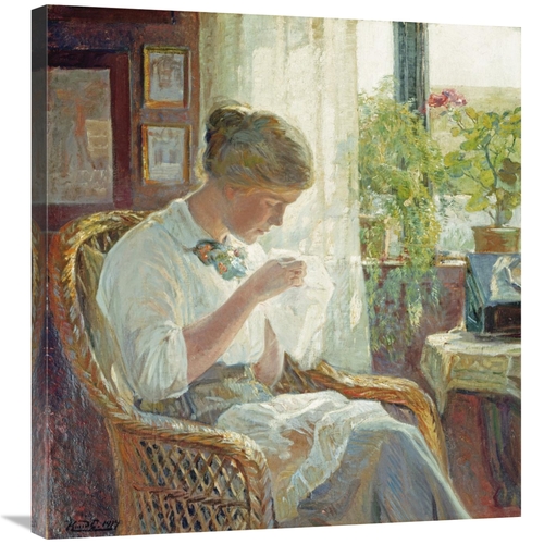 Global Gallery GCS-266726-30-142 30 in. The Seamstress Art Print - Knu