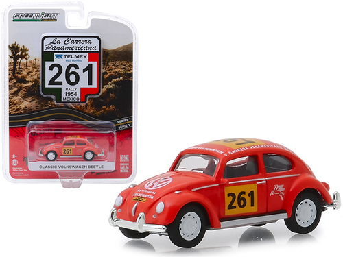 Classic Volkswagen Beetle #261 (Rally Mexico 1954) \La Carrera