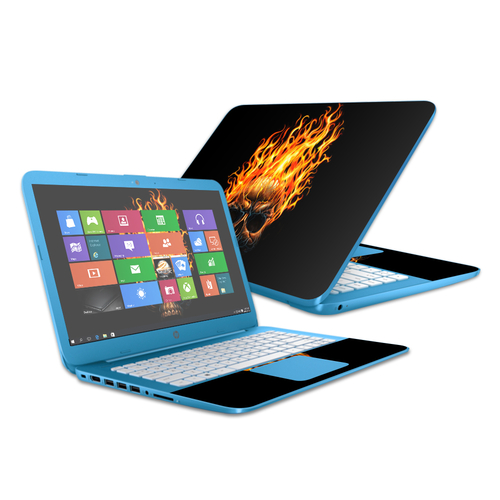 MightySkins HPSTRM142-Hot Head Skin Decal Wrap for 14 in. HP Stream 20