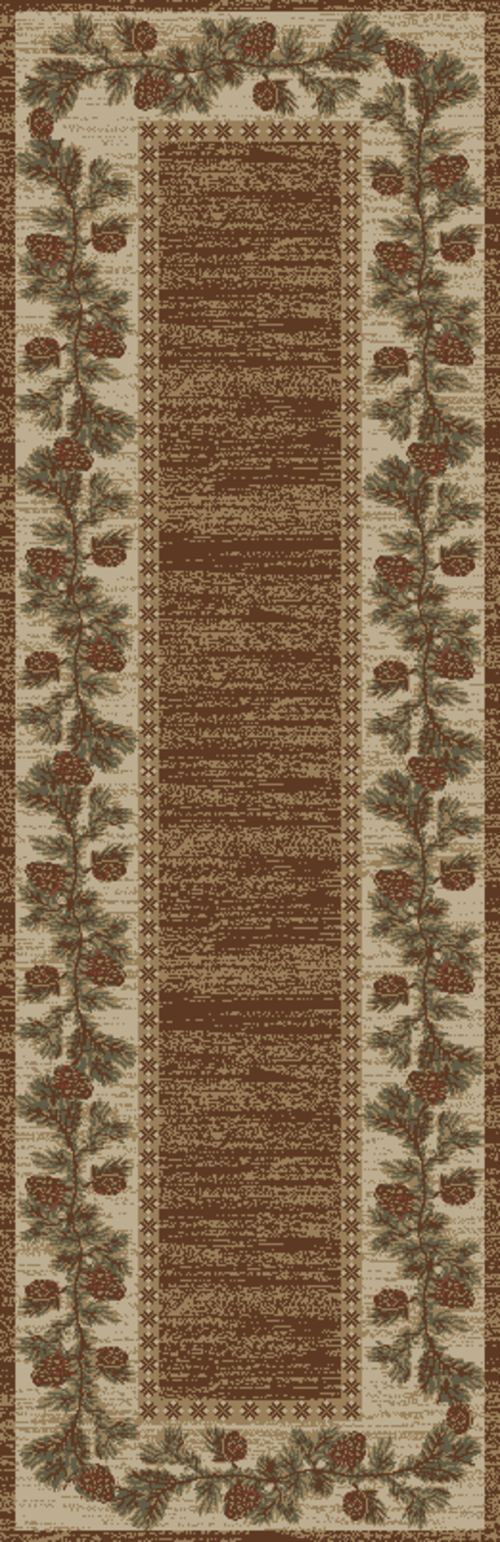 Mayberry Rug HS6708 2X8 2 ft. 3 in. x 7 ft. 7 in. Hearthside Mountain 