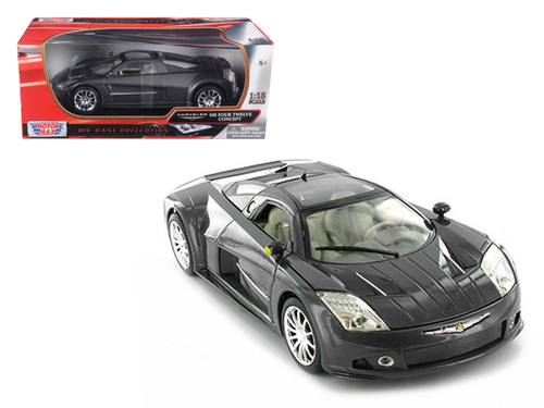 Chrysler Me Four Twelve Concept Car Grey 1/18 Diecast Model Car by