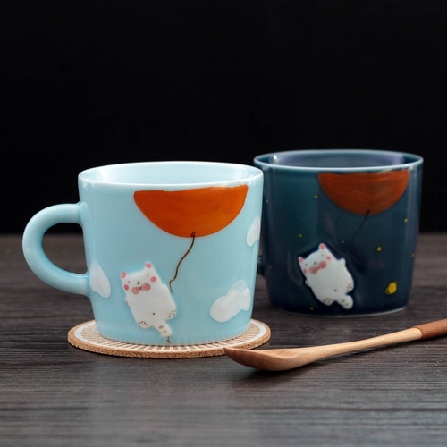 Creative Ceramic Hand Cat Coffee Mug