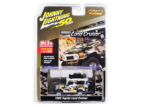 1980 Toyota Land Cruiser Camouflage with Accessories \Johnny Lightning