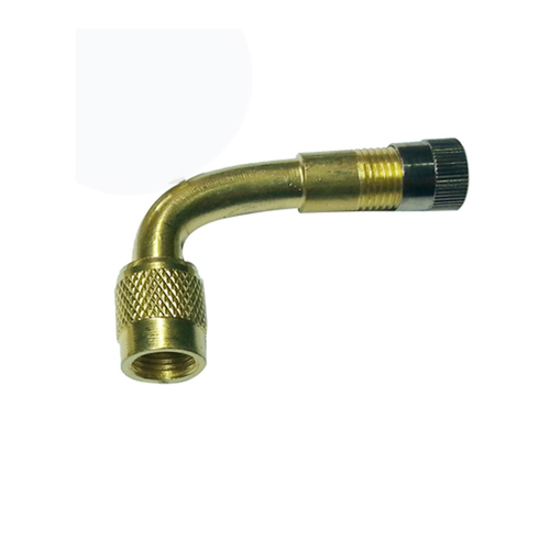 90 Degree Brass Air Tyre Valve Extension For Car