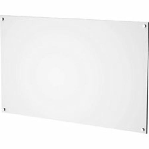 Lorell LLR00070 24 x 48 in. White Acrylic Dry Erase Board, White