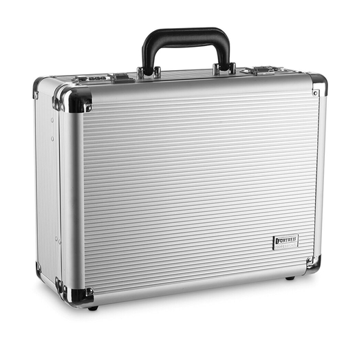 Briefcase Eurostil ALUMINIO PELUQUERIA 37,5 x 28 x 15 cm Silver