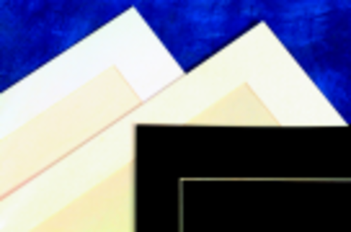 Premium Smooth Surfaced Pre-Cut Mat - White, Pack 10