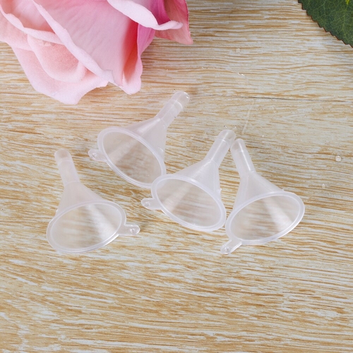 NEW 1 Pack mini transparent plastic funnel Hopper