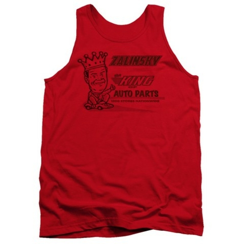 Trevco Tommy Boy-Zalinsky Auto Adult Tank Top, Red - Large